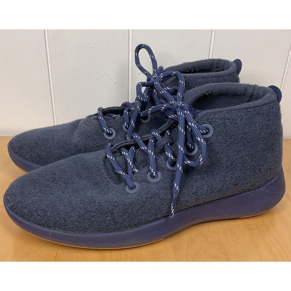 All‎ Birds Mens WRUM Blue Wool Runner Mizzle Terra Size 10 Running Shoe